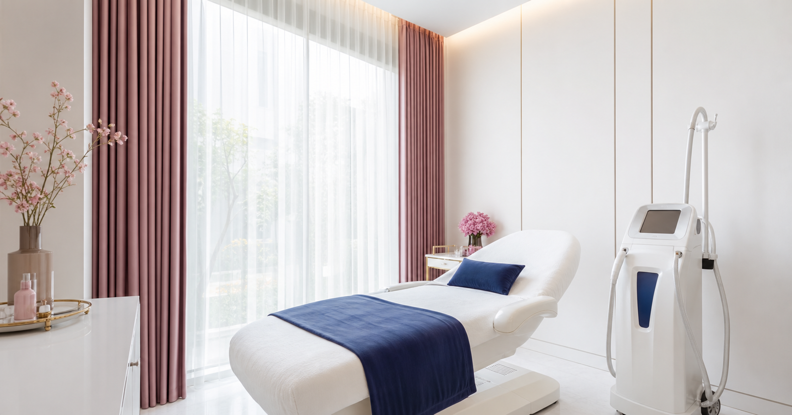 Premium aesthetic treatment room placeholder